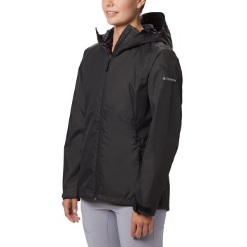 Columbia Ženske Jakne - Rainie Falls Crne | DWLK-79263
